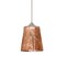 Besa Lighting Nico 4 Cord Pendant, Stone Copper Foil, Satin Nickel Finish, 1x50W Halogen 1XT-5125CF-SN - alternate 1
